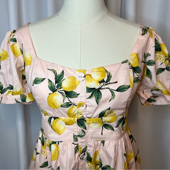 Cara Loren Lemon dress | NWT Size M - Picture 3 of 8
